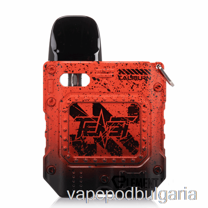 Vape 10000 Дръпки Uwell Caliburn Tenet Koko 18w Pod System Red And Black